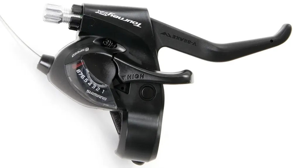 Aktuell Shimano Schalt-/Bremshebel Tourney TX ST-TX 800 3-fach links schwarz