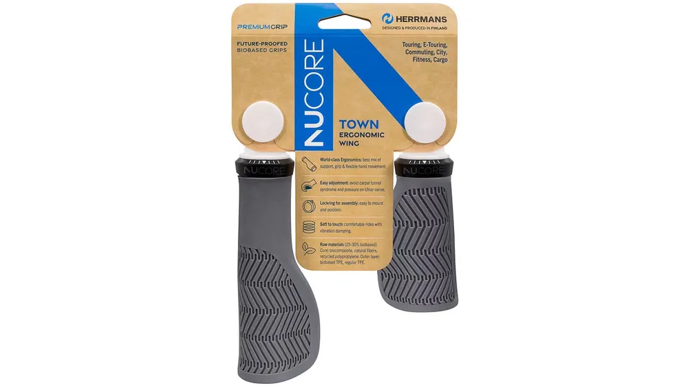Herrmans Griff Nucore Town 130/90 mm grau Sonderangebot