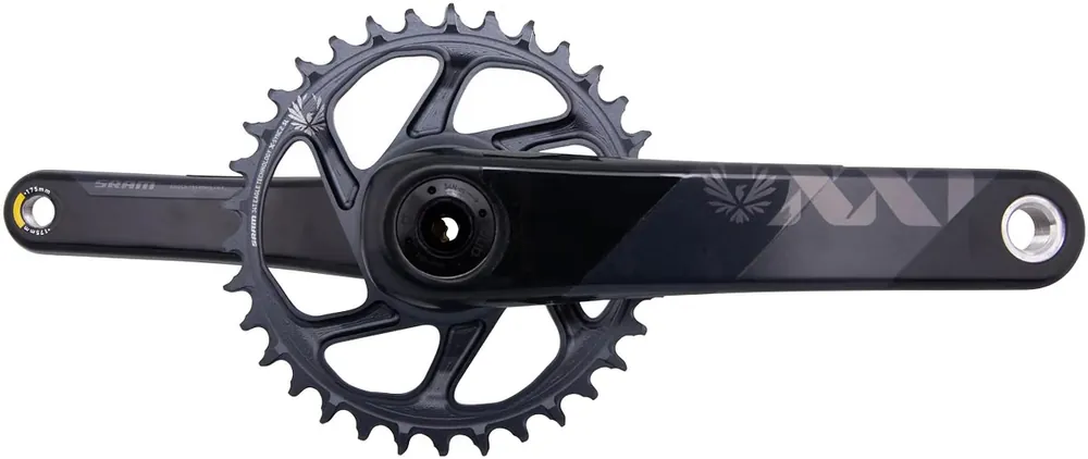 SRAM Kettenradgarnitur XX1 Eagle 34 Zähne 175 mm grau Kettenlinie 49 Wochenendangebot