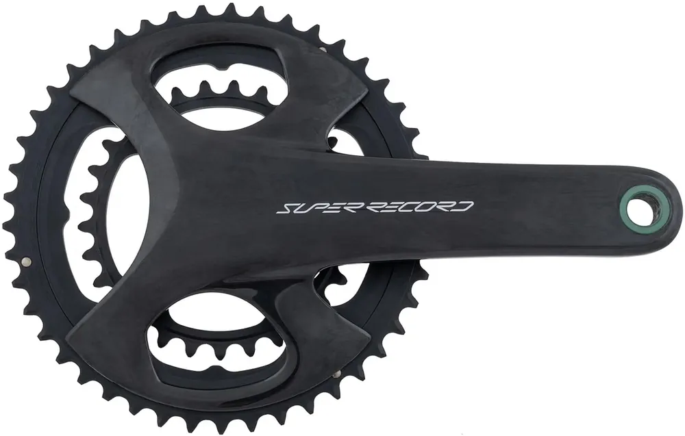 Highlight Campagnolo Kettenradgarnitur Super Record WRL 12s 172,5 mm schwarz 29 45 Zähne