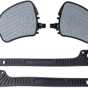 Pfautec Pedal für Heimtrainer 9/16 Zoll schwarz/grau Schneller Versand