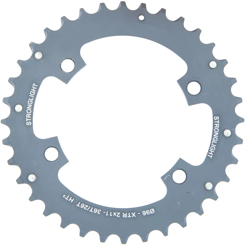 Stronglight Kettenblatt HT3 36 Zähne schwarz außen außen (nur mit Kettenblatt 26 Zähne komb Knallerangebot