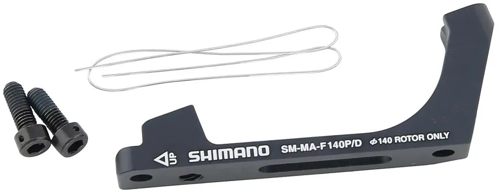 Highlight Shimano Scheibenbremsadapter vorn 140 mm schwarz
