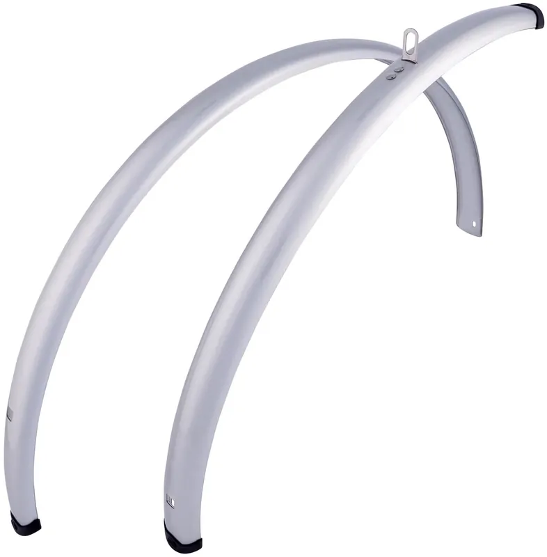 CONTEC Schutzblech-Set Splash Protect 28 Zoll silber 28" - 42 mm breit Echt
