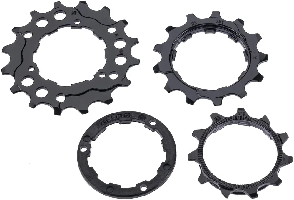 Neu Im Sortiment Tektro Kassette CS-M330-8 / CS-M350-9 / CS-M352-9 schwarz für 9-fach Zahnkranzkassette 0.337.349 1