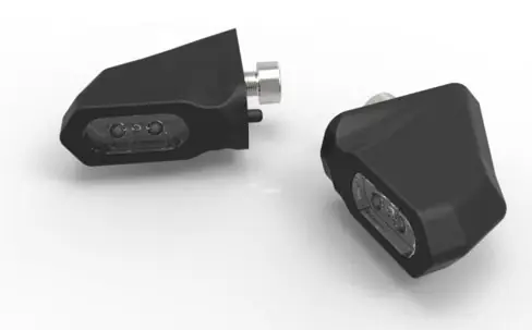 Knallerangebot MOTOISM LED Blinker "Spring Short" mit Positionslicht