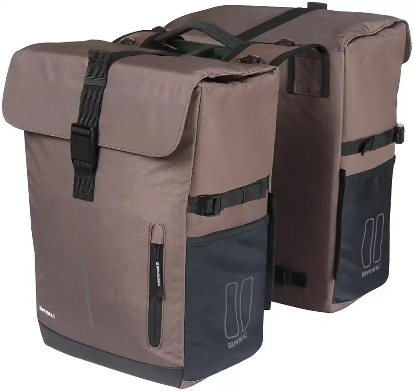 Sale Basil Doppeltasche Move braun