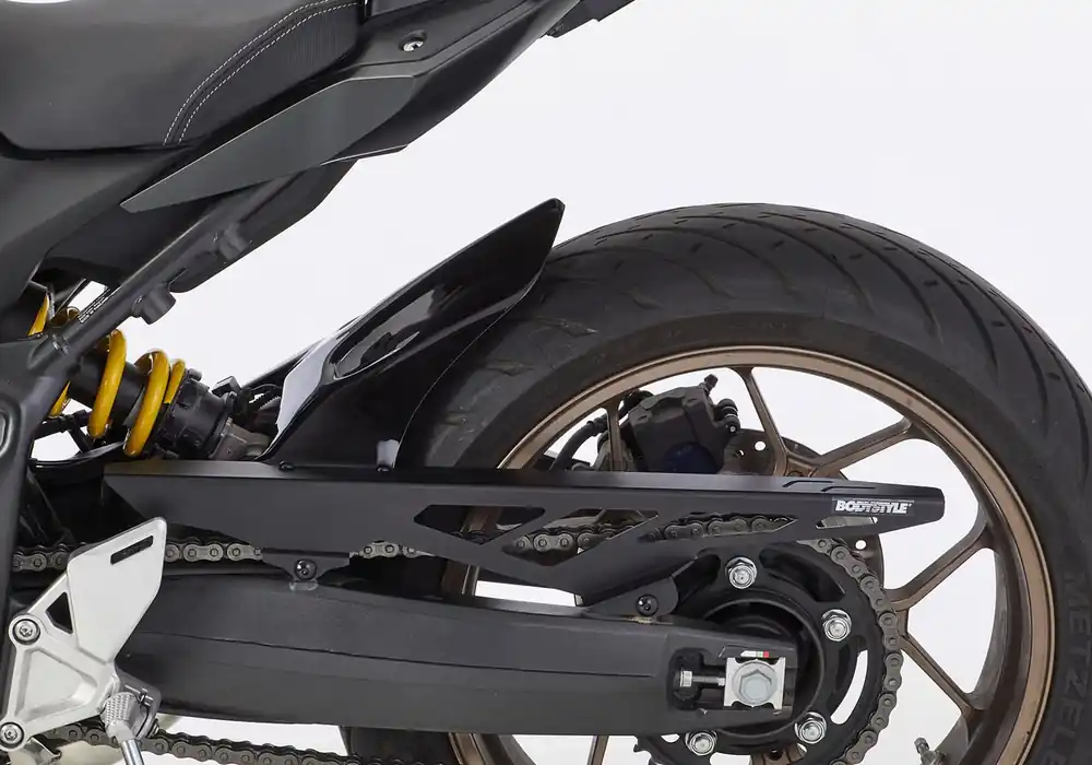 BODYSTYLE Sportsline Hinterradabdeckung mit Alu-Kettenschutz ABS Kunststoff unlackiert für HONDA CB650R, CBR650R Kracherpreis