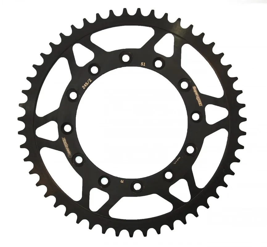 Nur Heute Supersprox Stahl-Kettenrad 520 51Z (Schwarz)