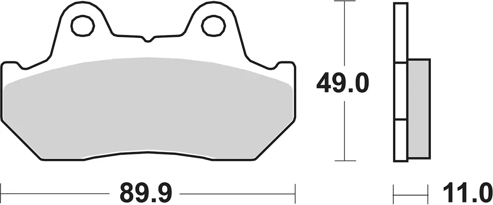 Jetzt Bestellen SBS Bremsbelag 542HS Street Sinter