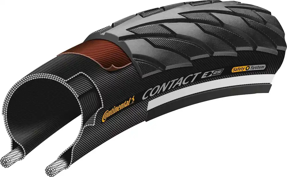 Continental Contact Reifen 28 × 1 5/8" schwarz Jetzt Bestellen