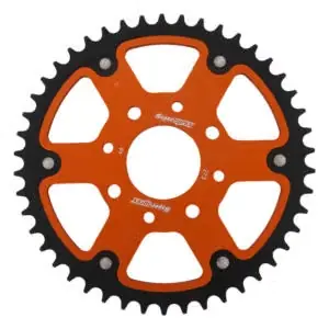 Knallerangebot Supersprox Stealth-Kettenrad 46Z (Orange)