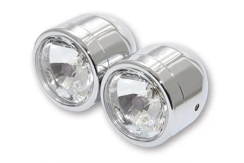 Online Kaufen HIGHSIDER smart Set Mit 2 Scheinwerfern Chrom Fernlicht und Abblendlicht, E-geprüft (Paar)