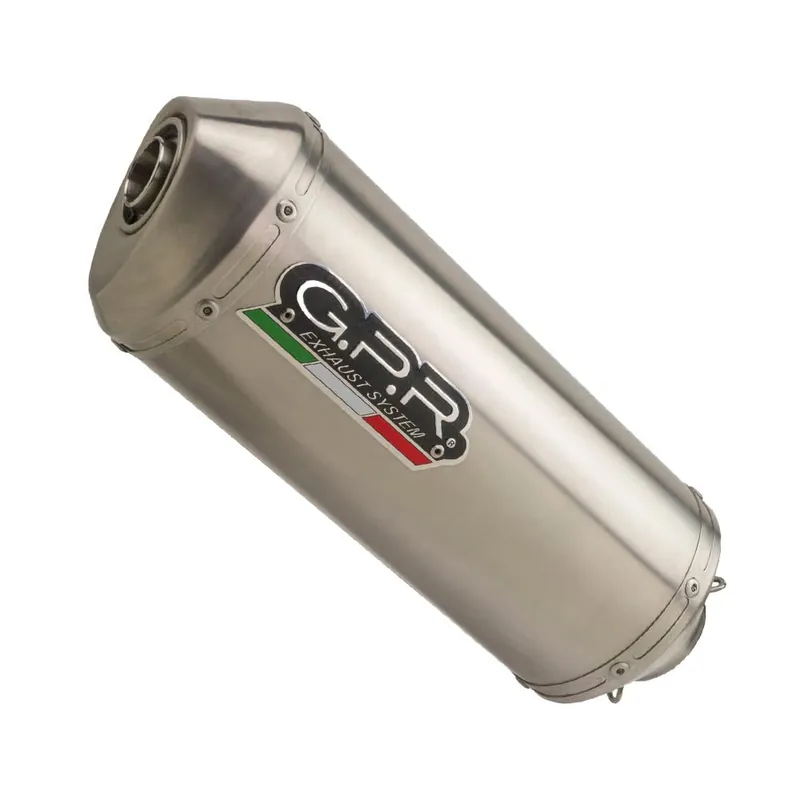 Bestseller GPR Endschalldämpfer Triumph Tiger 900 2020/2021 e5 EC-Approv. slip-on exhaust Satinox