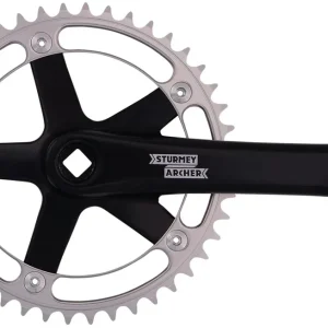 Direktkauf Sturmey Archer Kettenradgarnitur FCT 62/64 44 Zähne 170 mm silber