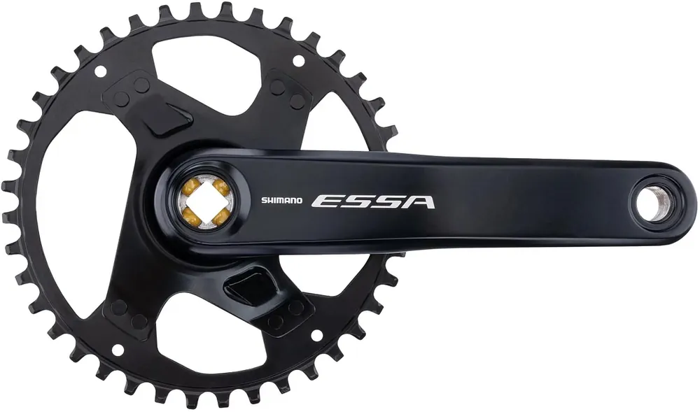 Bestseller Shimano Kettenradgarnitur ESSA FC-U2000-1/U2001-1 40 Zähne schwarz ohne Kettenschutzring