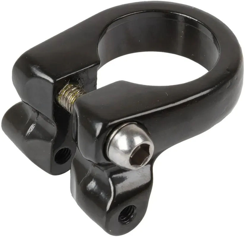 Zertifiziert M-Wave Sattelklemmschelle 28,6 mm schwarz