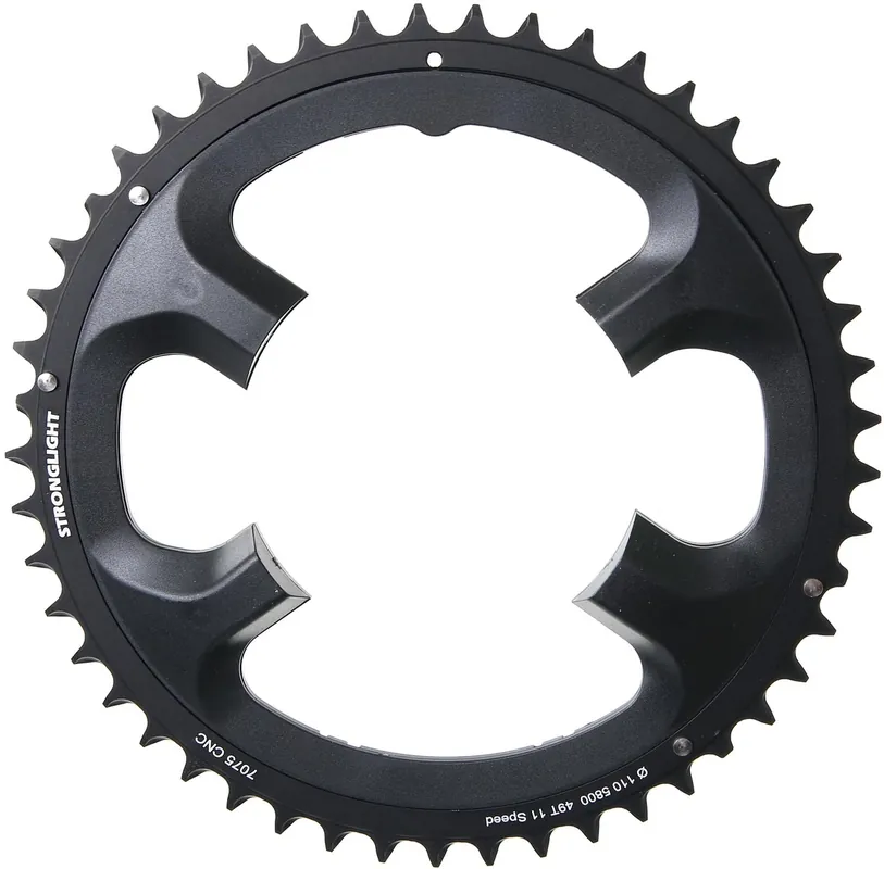 Stronglight Kettenblatt 49 Zähne schwarz Must-Have