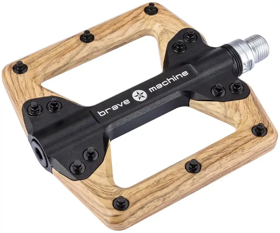 Direktkauf Brave Pedal Wood schwarz / holzoptik