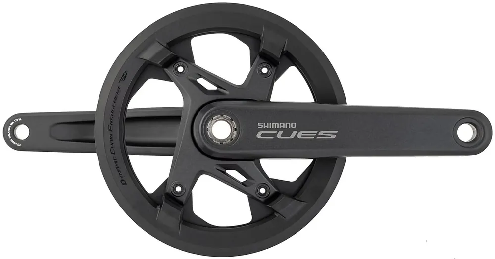 Preiswert Shimano Kettenradgarnitur CUES FC-U6000-1 42 Zähne 175 mm schwarz