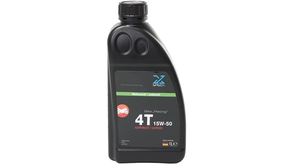 Aktuell Spec-X Motoröl Bike 4T Racing 1 Liter 15W-50 Synthetisch