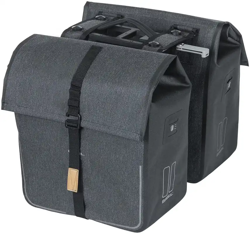 Bestseller Basil Doppeltasche Urban Dry grau