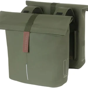 Basil City Double Pannier Bag Doppeltasche grün moss green MIK Kracherpreis