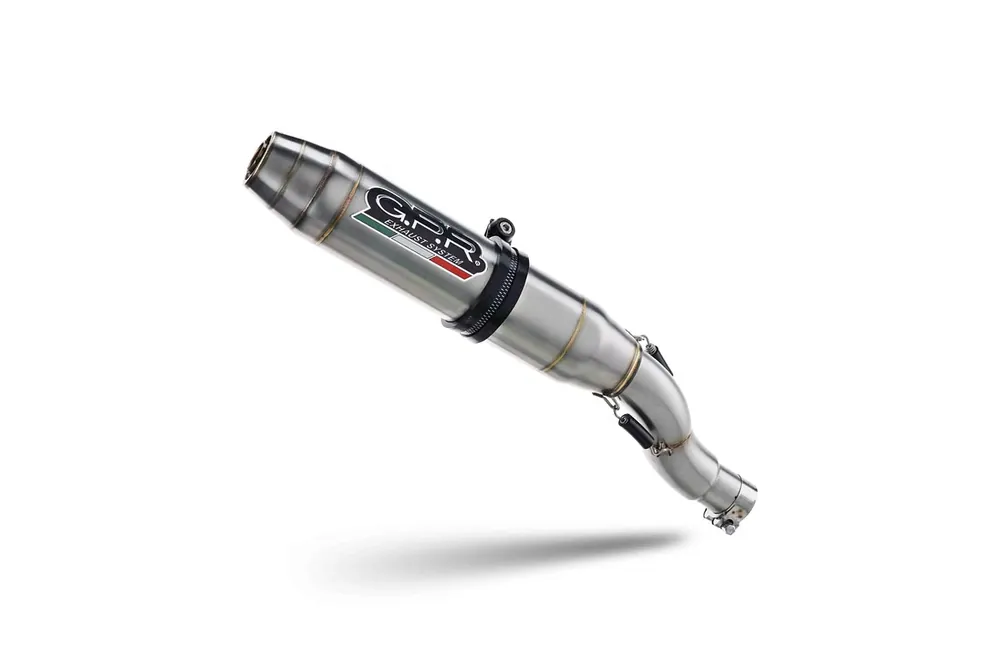 GPR Komplettauspuffanlage Kawasaki KLX 140R 2021/2024 DEEPTONE INOX FS Garantierte Lieferung