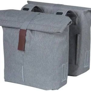 Basil City Double Bag Doppeltasche grau Sichere Zahlung
