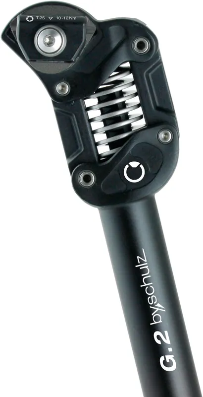 Must-Have by,schulz Parallelogramm-Federsattelstütze G.2 ST 33,9 mm schwarz soft (45-65 kg)
