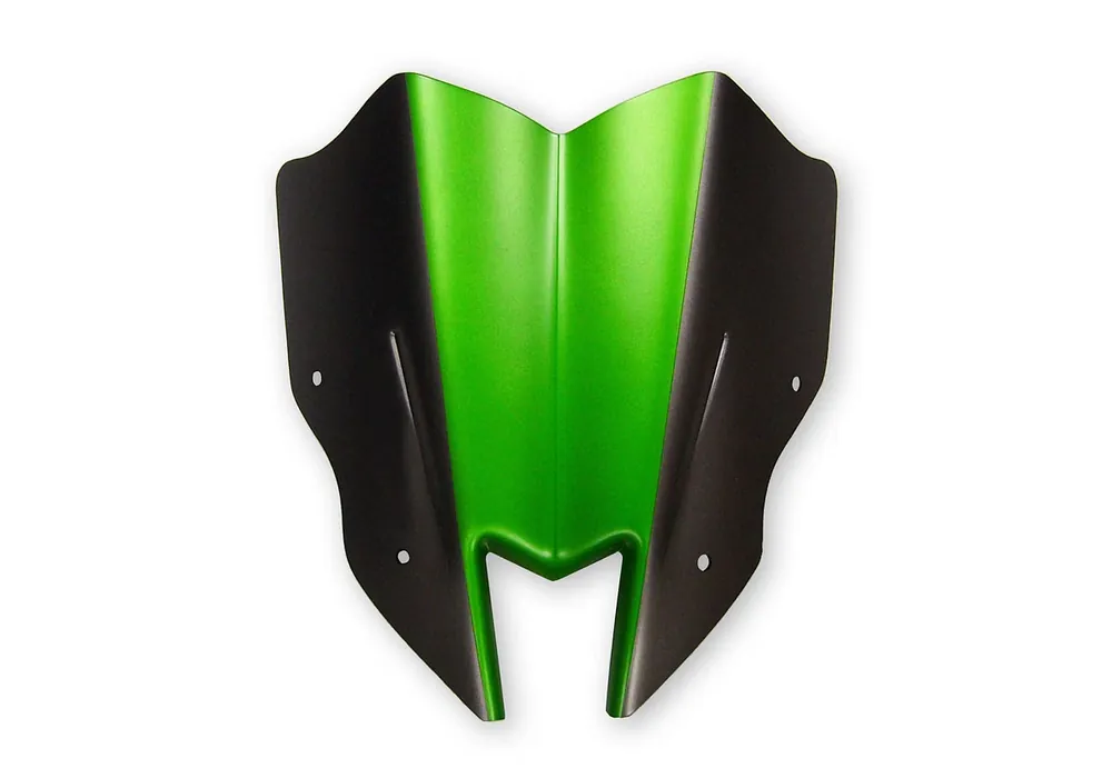 Garantierte Lieferung BODYSTYLE Sportsline Scheinwerferverkleidung ABS Kunststoff schwarz für KAWASAKI Z650