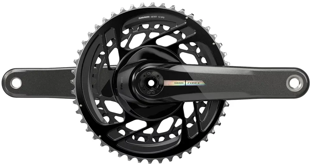 SRAM Kettenradgarnitur Force AXS 35/48 Zähne 172,5 mm grau Ausverkauf