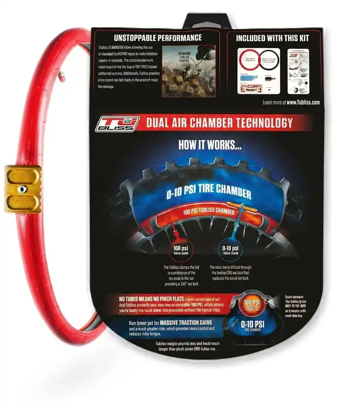 TUbliss Gen2 (Tubeless) Reifensystem 21" x 1.6" Geprüft