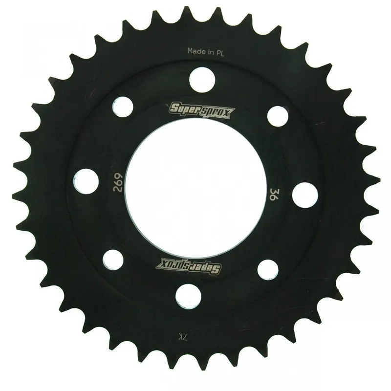 Supersprox Stahl-Kettenrad 428 36Z (Schwarz) Versand Am Gleichen Tag