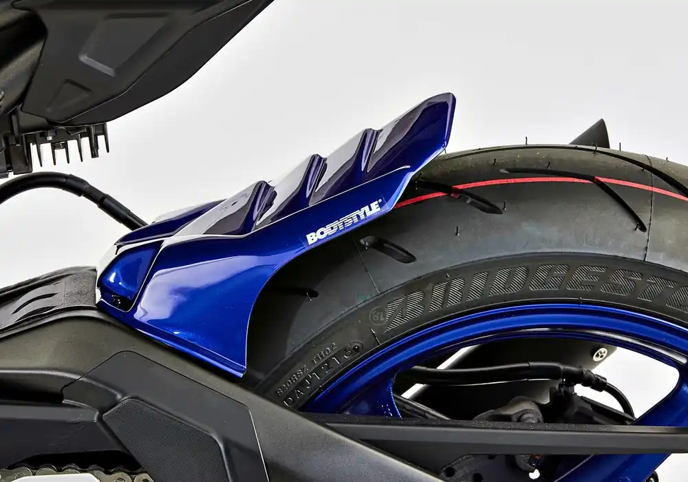 Nur Heute BODYSTYLE Sportsline Hinterradabdeckung ABS Kunststoff grau/rot für YAMAHA MT-10 / SP
