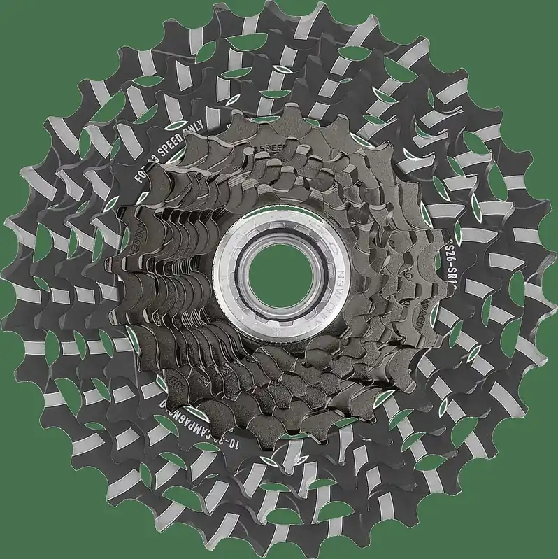 Campagnolo Kassette Record WRL 13S 10-33 Zähne silber Sichere Zahlung