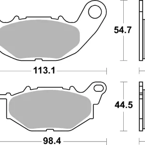 Neuheit SBS Scooterbelag 229HF Street Ceramic