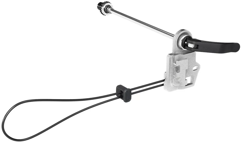 Neue Ware Thule Achsadapter ezHitch silber mit Quick Release (Schnellspanner)