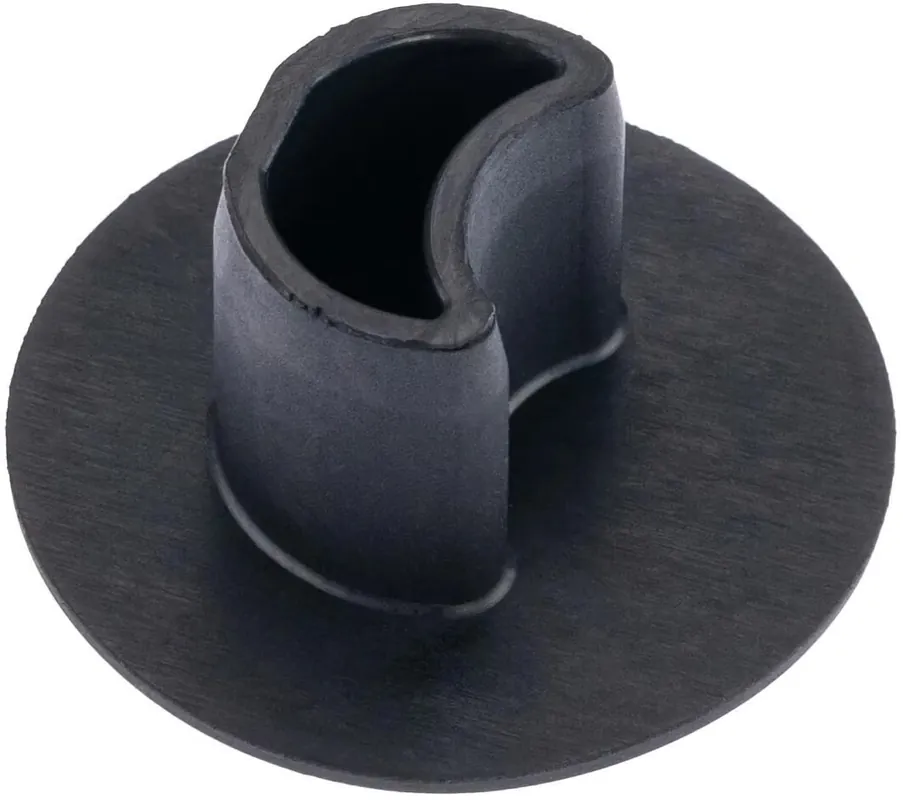 by,schulz Abdeckkappe Top Cap Rubber schwarz Neue Kollektion
