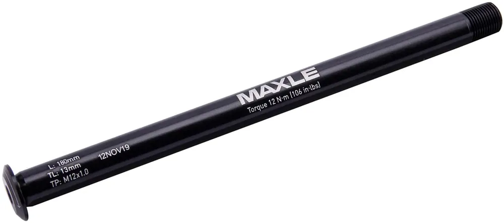 Rabatt RockShox Hinterradsteckachse Rear Maxle Stealth 12 mm 180 mm schwarz