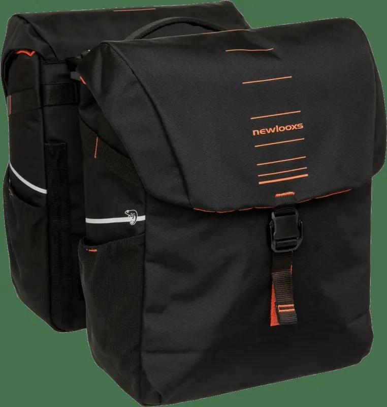 Sale New Looxs Doppeltasche Vigo Double schwarz / orange / orange