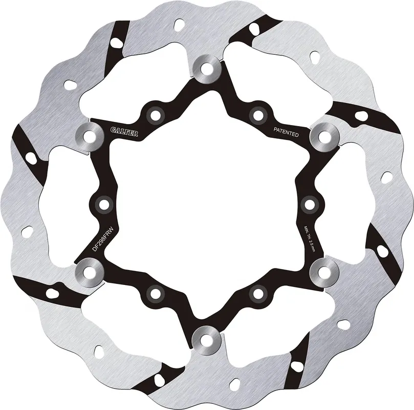 Solange Der Vorrat Reicht Galfer Bremsscheibe DF298 - Typ FRW (Offroad schwimmend grooved)