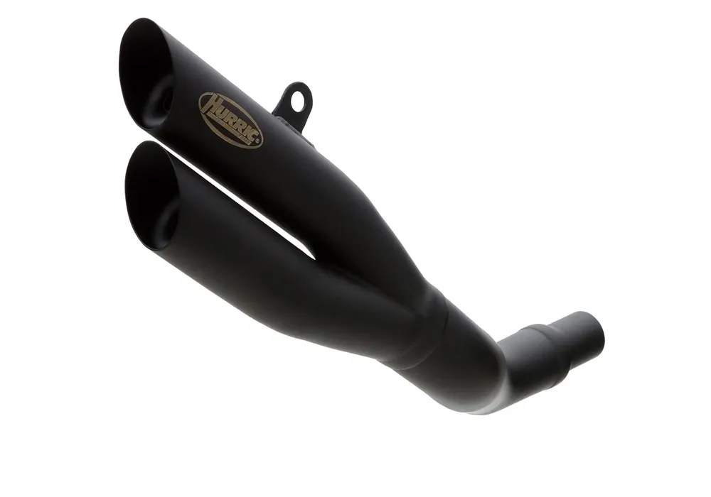 Hurric SLIP-ON Schalldämpfer Pro 2 Edelstahl beschichtet für KAWASAKI Z900,Z900 (70 kW) Markenware