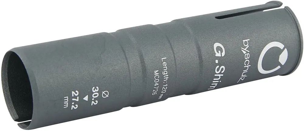 Sonderaktion by,schulz Distanzhülse G.Shim 27,2 auf 30,2 mm schwarz