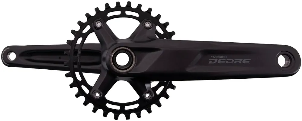 Heißes Angebot Shimano Kettenradgarnitur Deore FC-M5100-1 32 Zähne schwarz