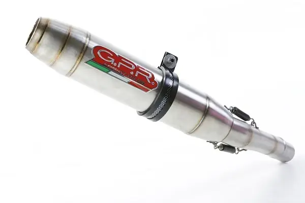 Beliebt GPR Endschalldämpfer Royal Enfield Continental 650 2019/20 e4 EC-Approv. slip-on exhaust catalize