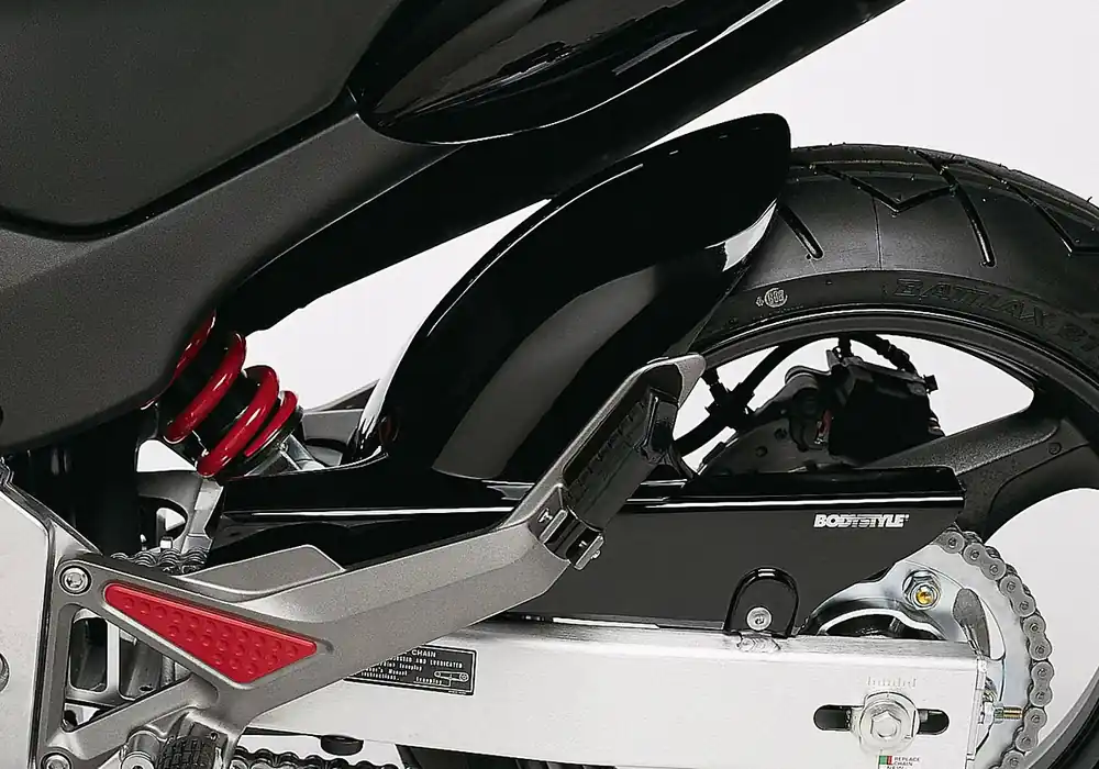BODYSTYLE Sportsline Hinterradabdeckung ABS Kunststoff unlackiert für HONDA CB600 Hornet, CB600 S Hornet Preisknaller