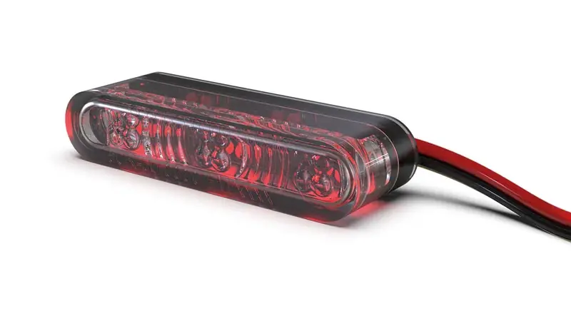 HIGHSIDER pro Star-MX1 Pro Modul LED Rück-, Bremslicht, Blinker Schwarz/Getönt 3in1, E-Geprüft (Paar) Preis Gesenkt
