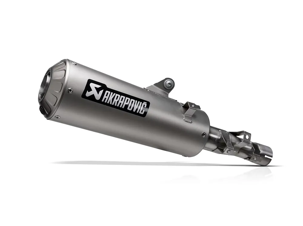 Must-Have Akrapovič Slip-On Endschalldämpfer (Edelstahl) für Honda GB350S 2025–2026