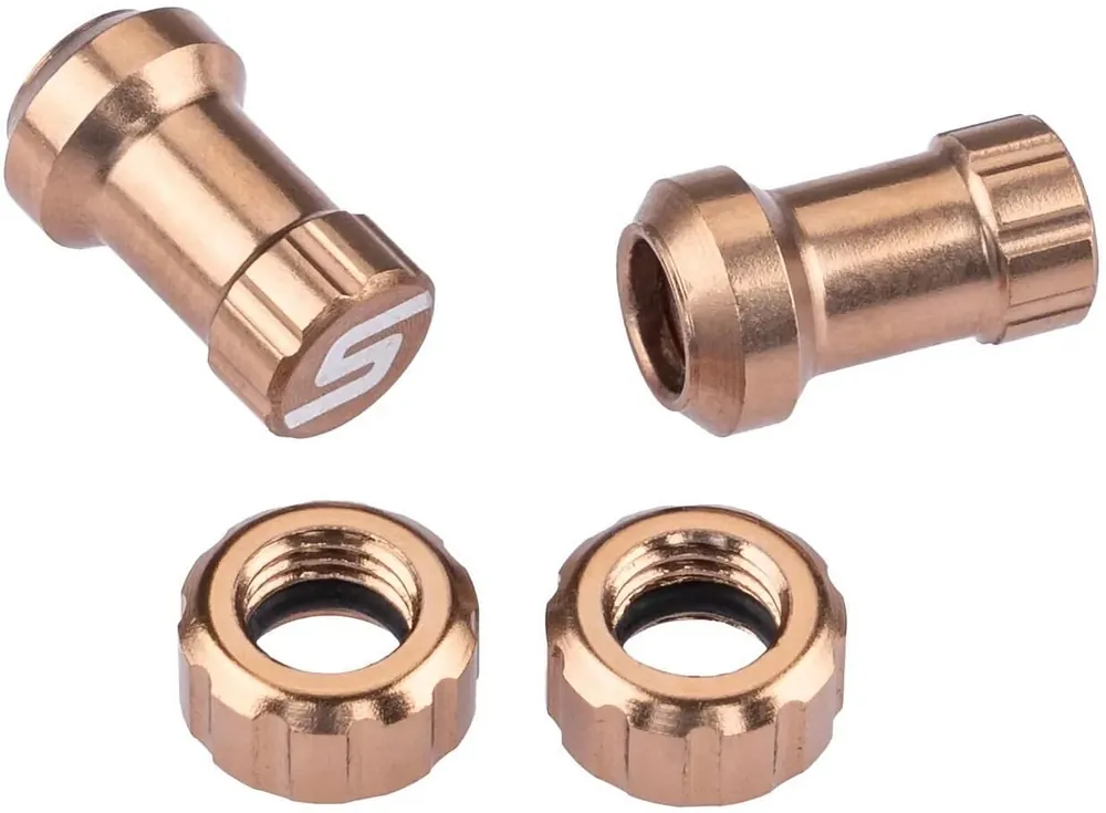 Stan‘s NoTubes Ventilkappe Tubeless Valve Color Kit bronze Preisreduziert